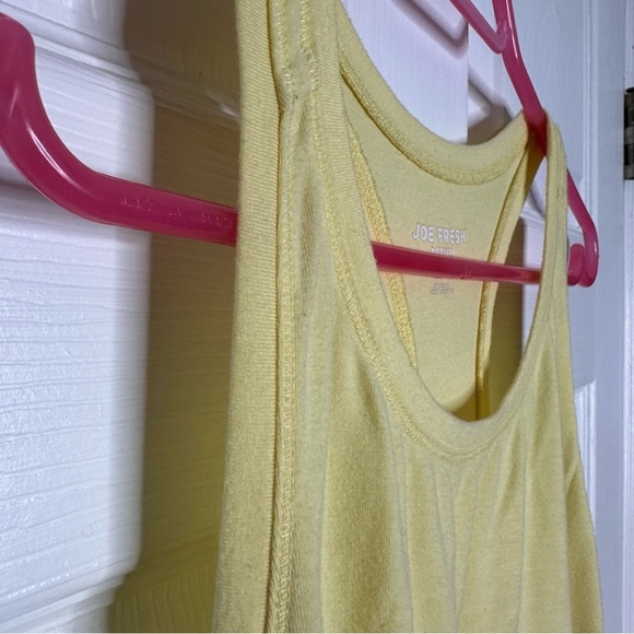 Joe Fresh Tank Top Yellow Size Extra Large - Picture 2 of 16